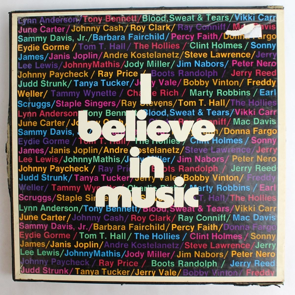 I Believe In Music 6 Record Set By Various Artists Columbia House 1974