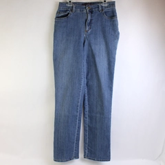 Gloria Vanderbilt Amanda Straight Jeans Women's 6 Cotton Stretch Medium Blue