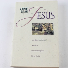 One Year with Jesus by David R. Veerman 1995 Tyndale Paperback Good