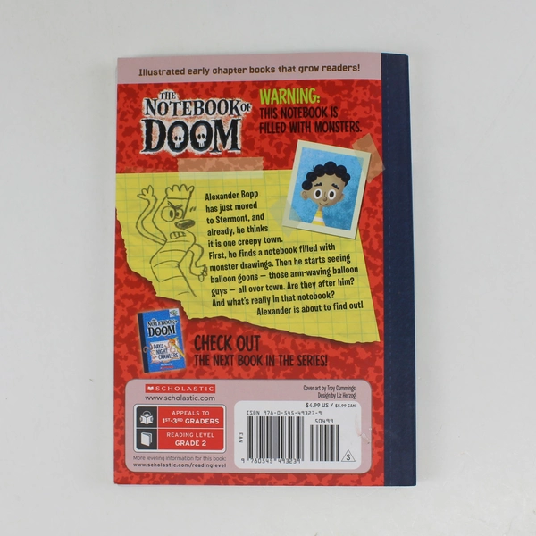 Rise of the Balloon Goons a Branches Book Notebook of Doom #1 Cummings 2013 PB