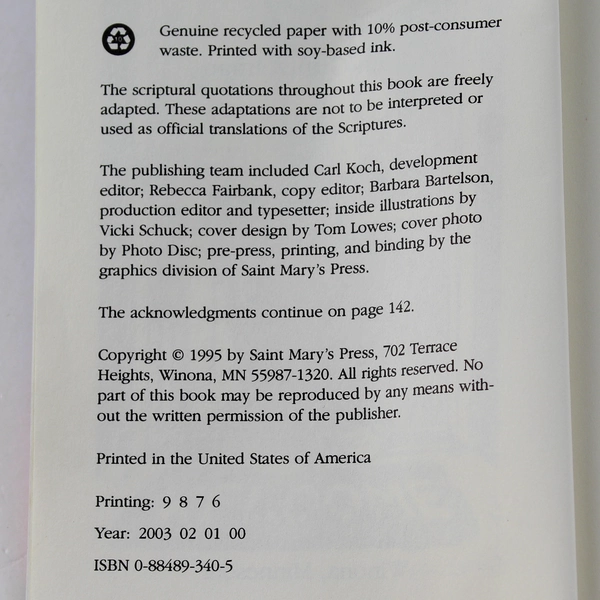 124 Prayers for Caregivers by Joan Guntzelman 1995 Paperback