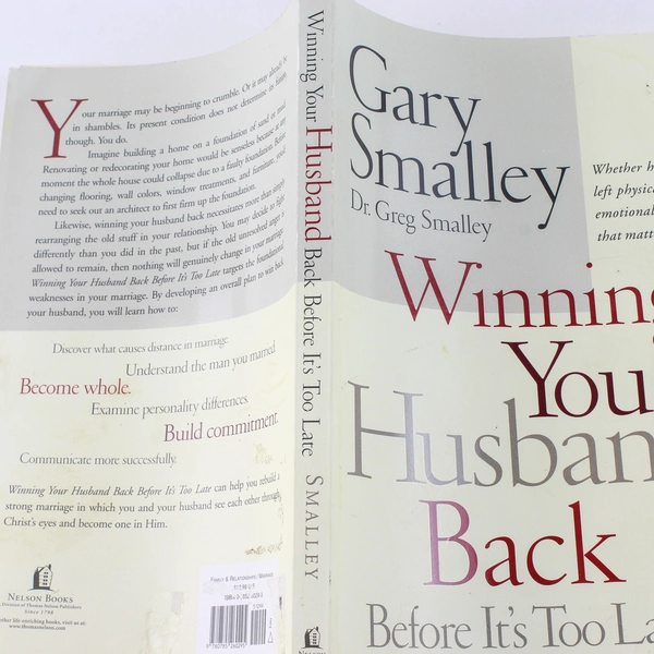 Winning Your Husband Back by Greg & Gary Smalley 2004 Paperback Good Condition