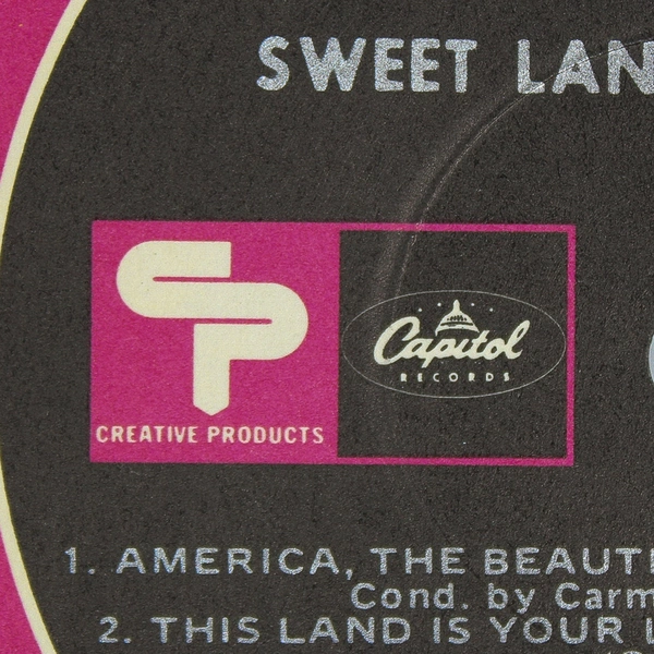 Sweet Land of Liberty Vinyl LP Inspiring Musical Portrait Capital Records