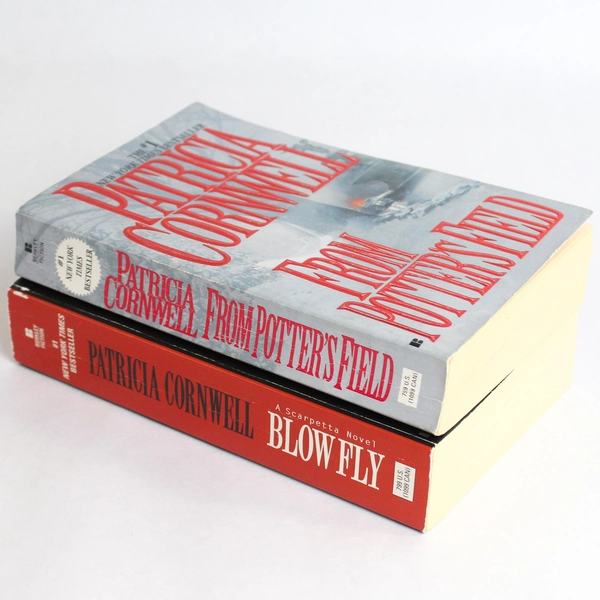 Lot of 2 Patricia Cornwell Books Blow Fly and From Potter's Field