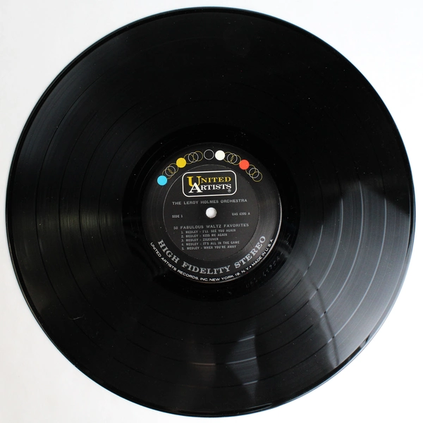 LeRoy Holmes 50 Fabulous Waltz Favorites Vinyl Records By United Artists Records
