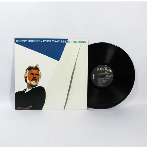 Kenny Rogers Eyes That See In The Dark 1983 Vinyl LP RCA AFLI-4697 Good