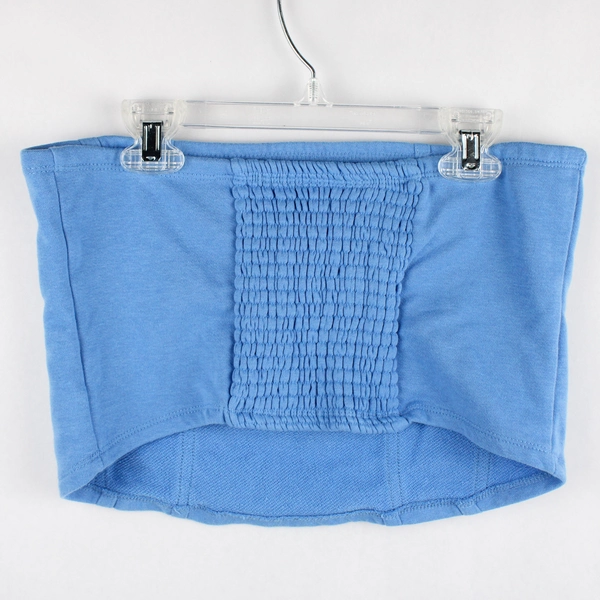 No Boundaries Light Blue Cotton Blend Tube Top Women's Size Large 12-14