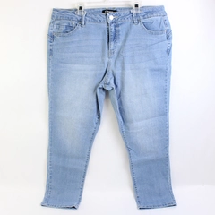 D. Jeans Skinny Ankle Midrise Women's 12 Cotton Blend Stretch Light Wash