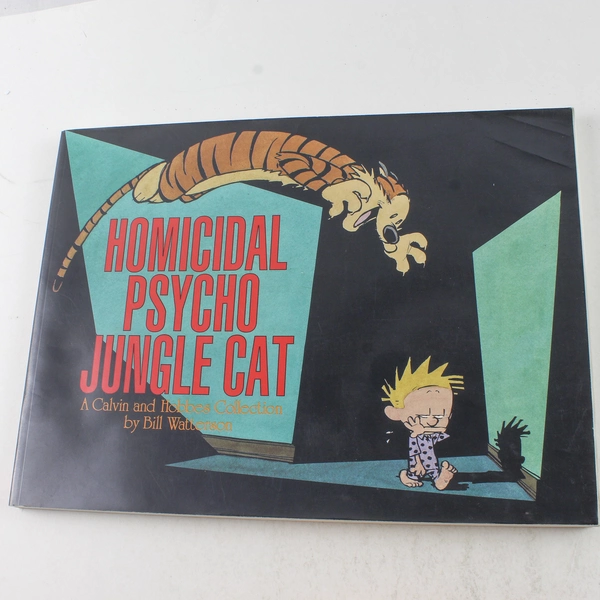 Homicidal Psycho Jungle Cat by Bill Watterson 1994 Scholastic PB Good Condition