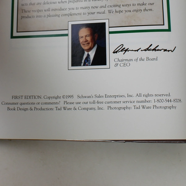 Schwan's Family Favorites The Best of the Roundup 1995 Hardcover