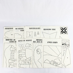 Vintage Lot Of 9 Quilting Patterns From Piecemakers 1982 - 1988