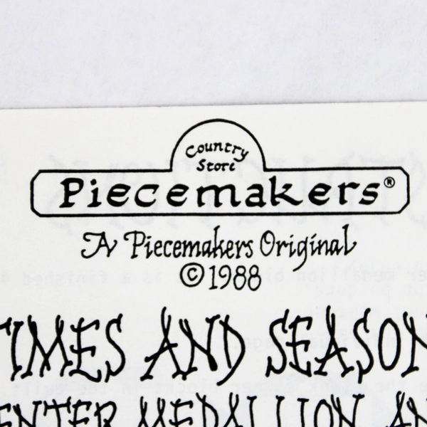 Vintage Lot Of 9 Quilting Patterns From Piecemakers 1982 - 1988