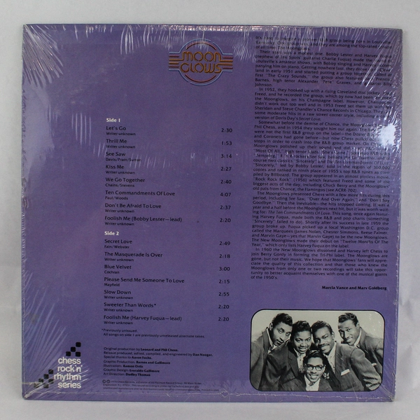 Moonglows Chess Rock N Rhythm Series Sealed LP Compilation 1976