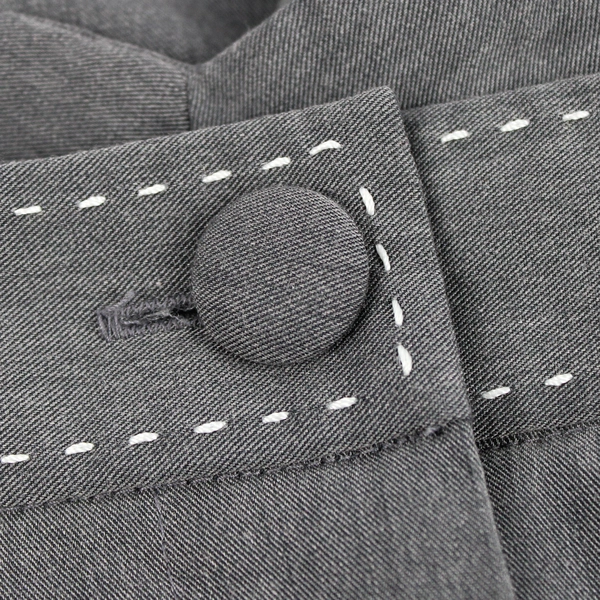 Larry Levine Stretch Gray Capri Pants Women's Size 14