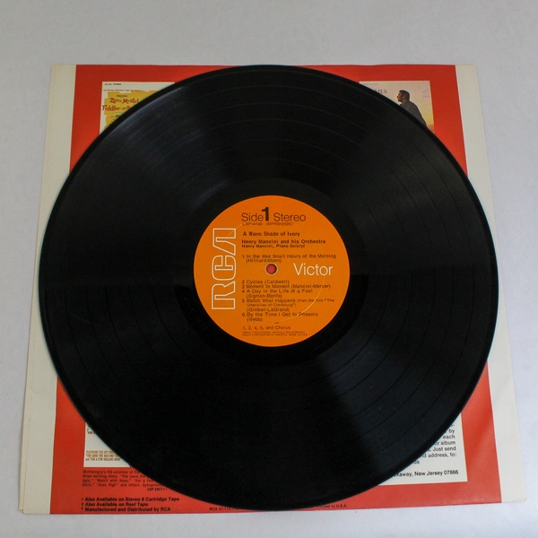Henry Mancini A Warm Shade of Ivory Vinyl LP 1969 RCA Victor Used