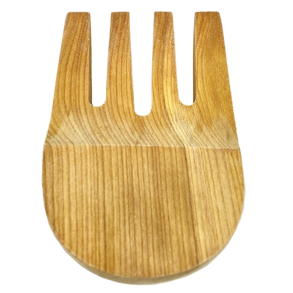 Wood Bear Claw Salad Servers Mixers 