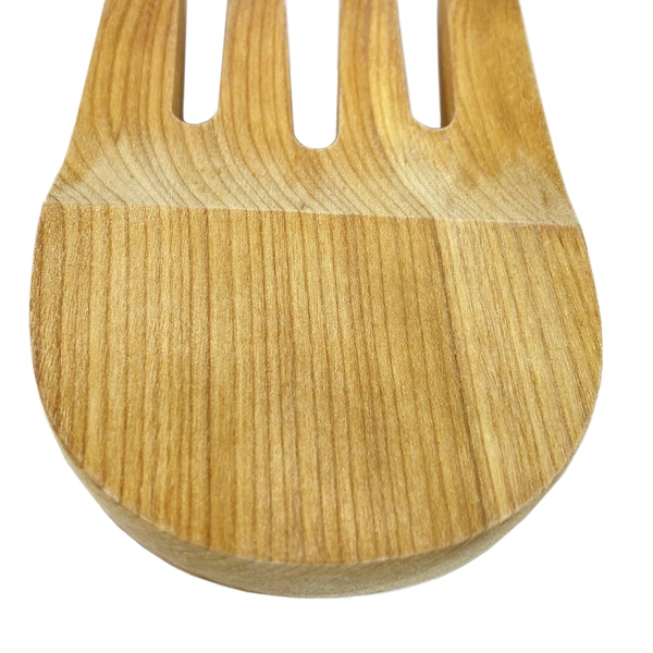 Wood Bear Claw Salad Servers Mixers 