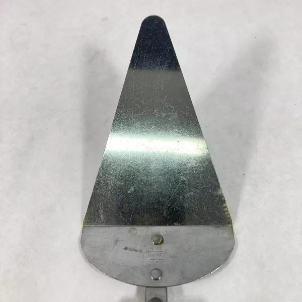 Vintage EKCO Chromium Plated Pie Cake Server Tulip Pattern 9.5 Inch 