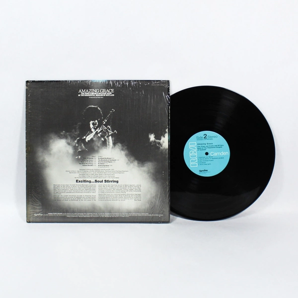 Amazing Grace Pipes & Drums Military Band Vinyl LP 1972 RCA Camden