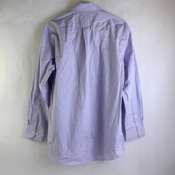 Club Room Long Sleeve Button Down Collared Shirt 3XL32-33 15.5 100% Cotton NWT