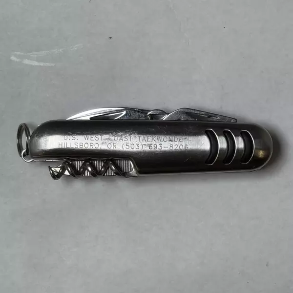 West Coast Taekwondo 6 Piece Stainless Steel Multi Tool 