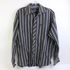 Marc Ecko Long Sleeve Button Down Collared Shirt, Medium 100% Cotton