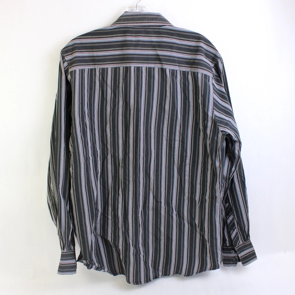 Marc Ecko Long Sleeve Button Down Collared Shirt, Medium 100% Cotton