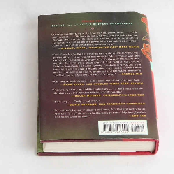 Balzac and the Little Chinese Seamstress Hardcover Novel By Dai Sijie 2002