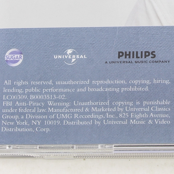 Andrea Bocelli Andrea CD 2004 Philips Universal Pre-Owned Music