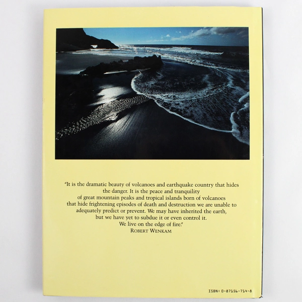 The Edge of Fire by Robert Wenkam 1987 Hardcover Book