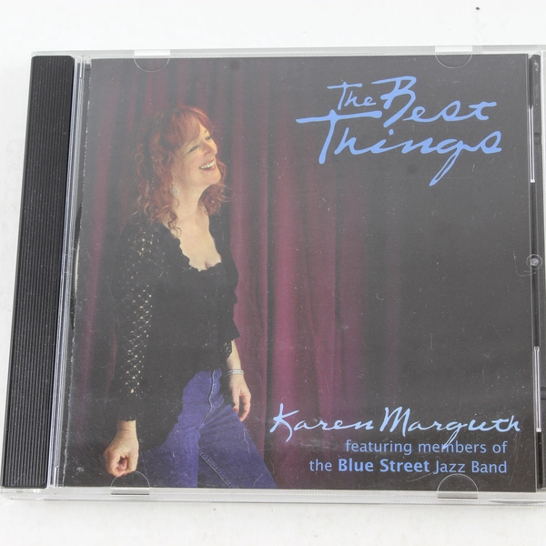 Karen Marguth The Best Things CD 2005 Jazz Blue Street Band - Good Condition