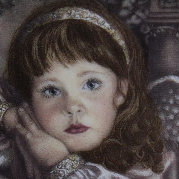 Vintage 1993 Bradford Exchange Hope Gardens of Innocence Collector Plate