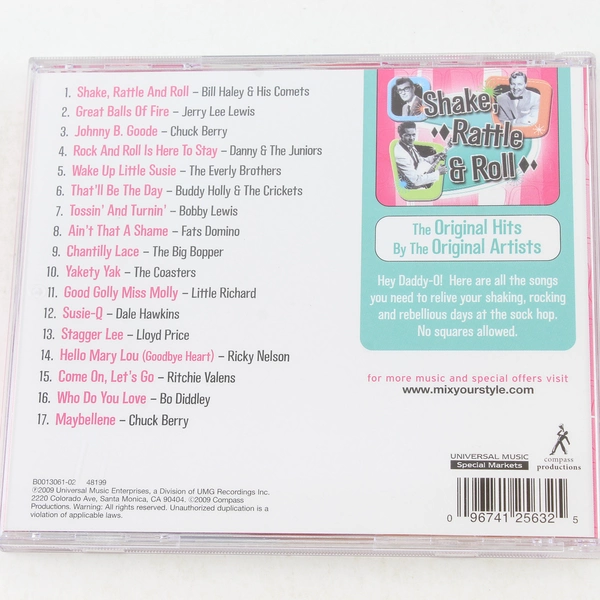 Shake Rattle and Roll Classic Favorites CD 2009 Universal Music Pre-Owned