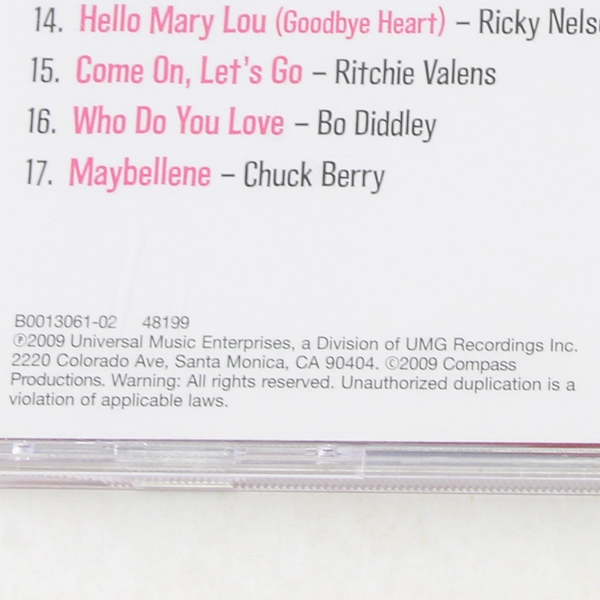 Shake Rattle and Roll Classic Favorites CD 2009 Universal Music Pre-Owned