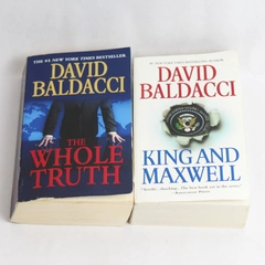 Lot of 2 David Baldacci Books King and Maxwell and The Whole Truth GC Publishing