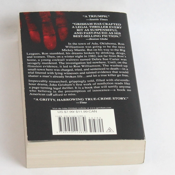 The Innocent Man by John Grisham Paperback - Good Condition Legal Thriller