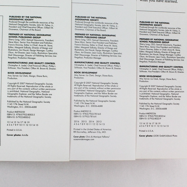 Lot of 3 National Geographic Explorer Books Wicked Weather Volcano Shark Tales