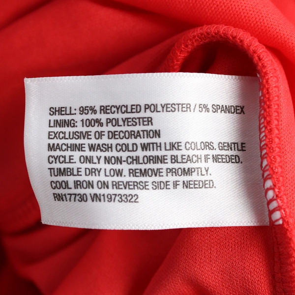 Wild Fable Long Bright Red Empire Waist Corset Back Dress Women's Size Medium