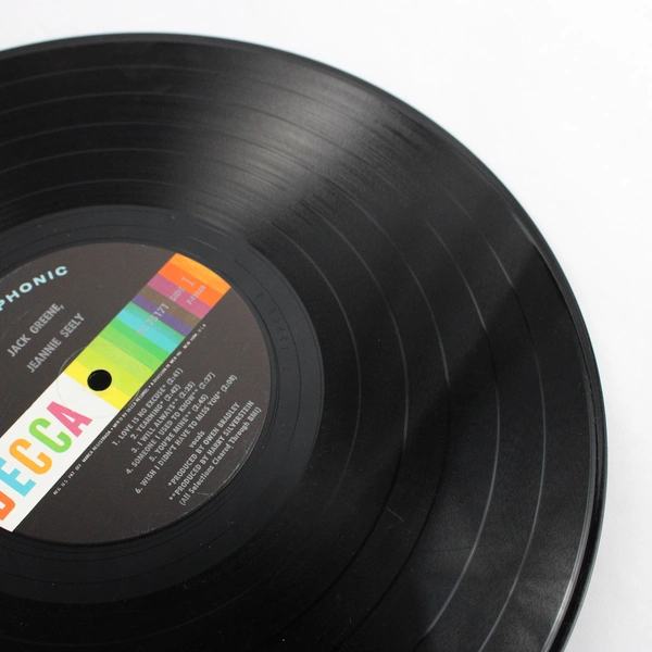 Jack Greene & Jeannie Seely Vinyl LP 1970 Decca Records Stereo