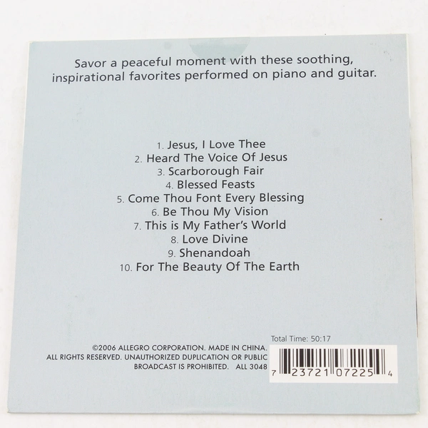 Body and Soul Spiritual Relaxation CD Sealed - Guitar, Piano & Ocean Waves