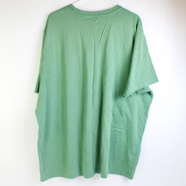 Eddie Bauer Solid Green Short Sleeve T-Shirt Men's Size 4XL