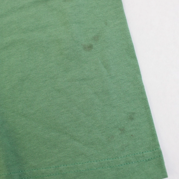 Eddie Bauer Solid Green Short Sleeve T-Shirt Men's Size 4XL