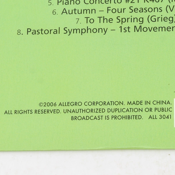 Spirit of the Rainforest Body & Soul CD 2006 Allegro Nature Sounds