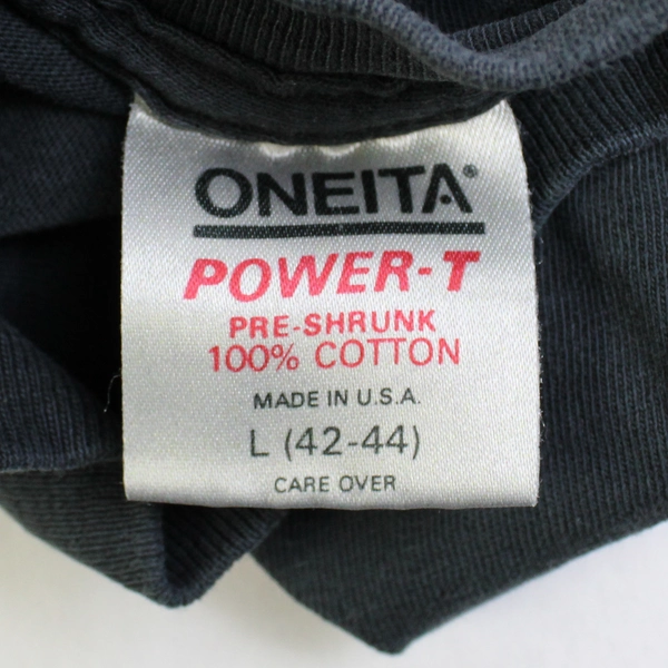 Oneita Gray OSU Oregon Beavers Short Sleeve T-Shirt Size L