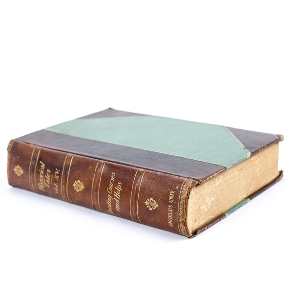Antique Historical Tales Angelus University Vol XV Reading Courses 1908 HC