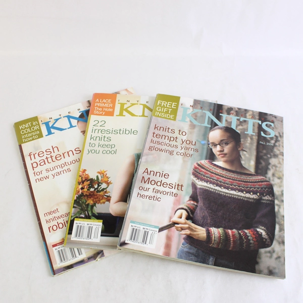 Lot Of 3 Interweave Knits Magazines 2006 Spring Summer Fall