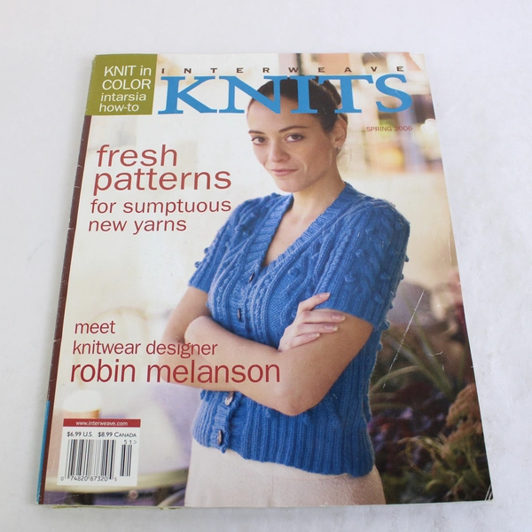 Lot Of 3 Interweave Knits Magazines 2006 Spring Summer Fall