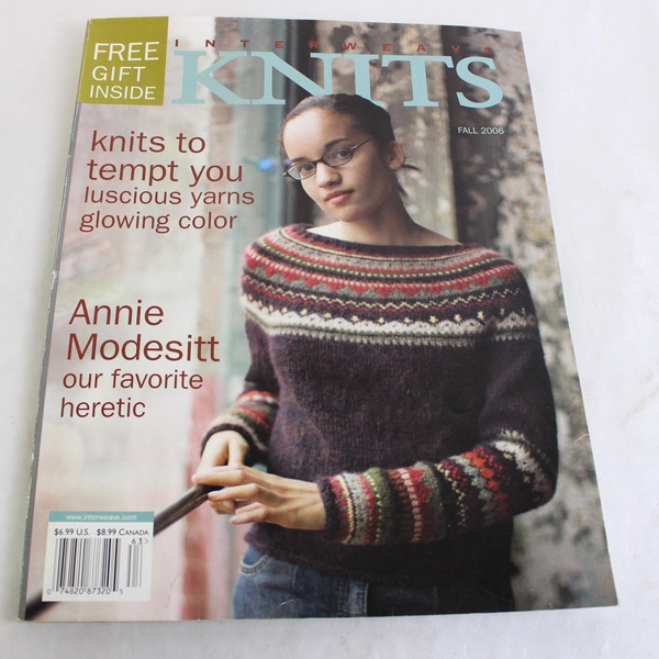 Lot Of 3 Interweave Knits Magazines 2006 Spring Summer Fall