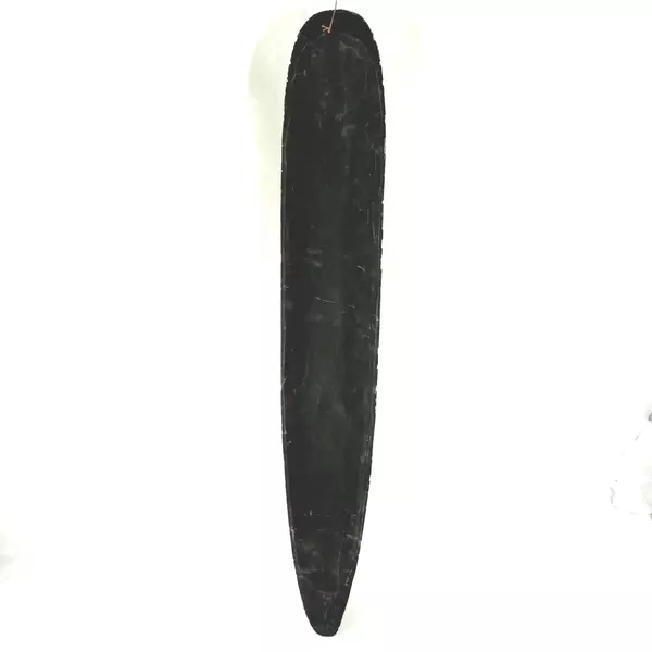 Hand Carved Tiki Mask & Gecko Wall Hanging Hawaii Souvenir 38.5"