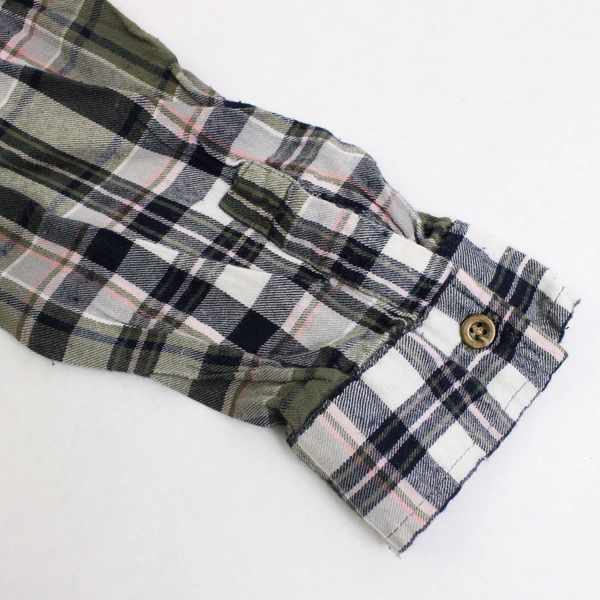 Polly & Esther Multicolor Plaid Button-Up Shirt Women's Size XL